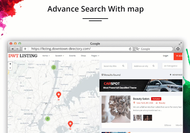 search with map gif